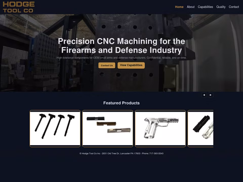 Hodge-Tool-Company Homepage 1440px