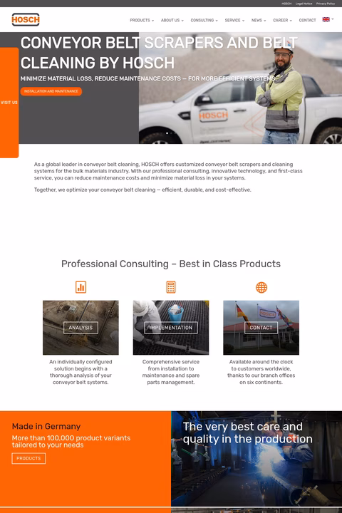 Hosch-Usa Homepage 1440px