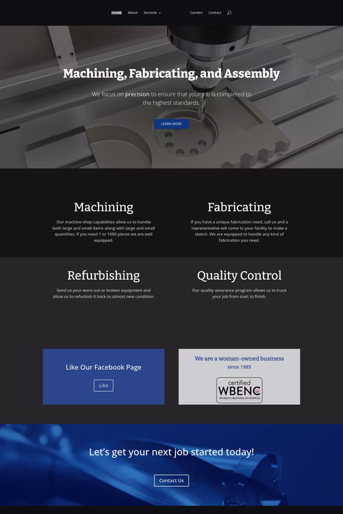 Hw-Nicholson-Welding-Manufacturing Homepage 1440px