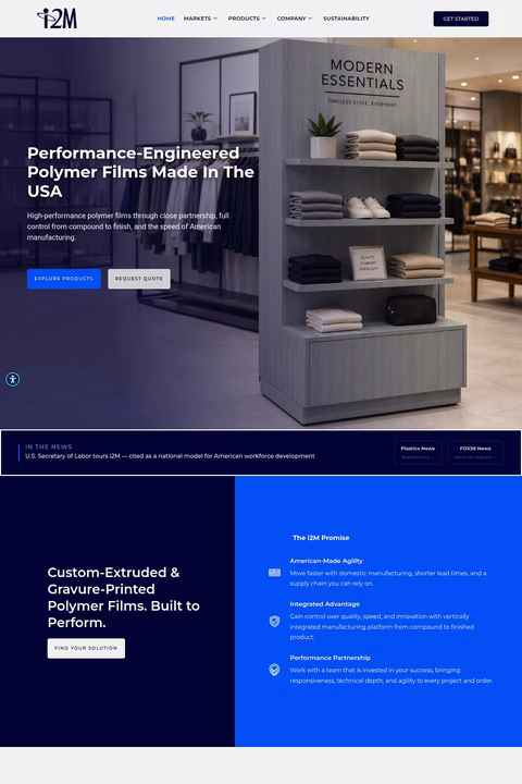I2M Homepage 1440px