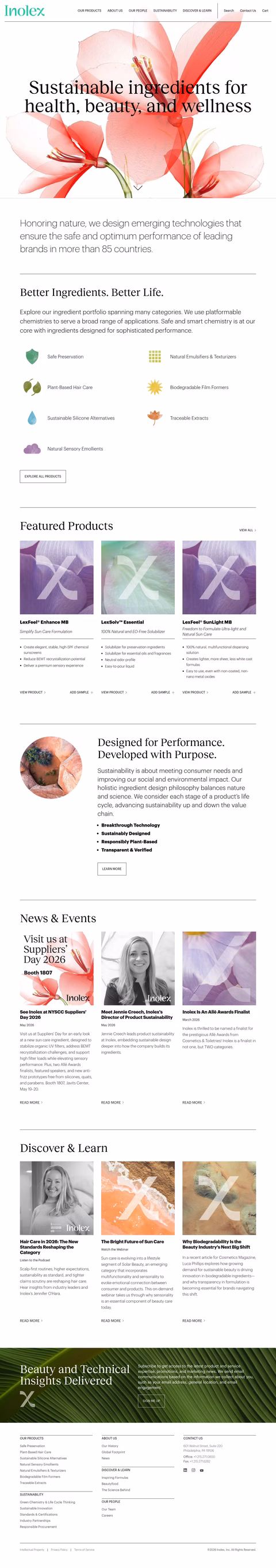 Inolex-Inc Homepage 1440px