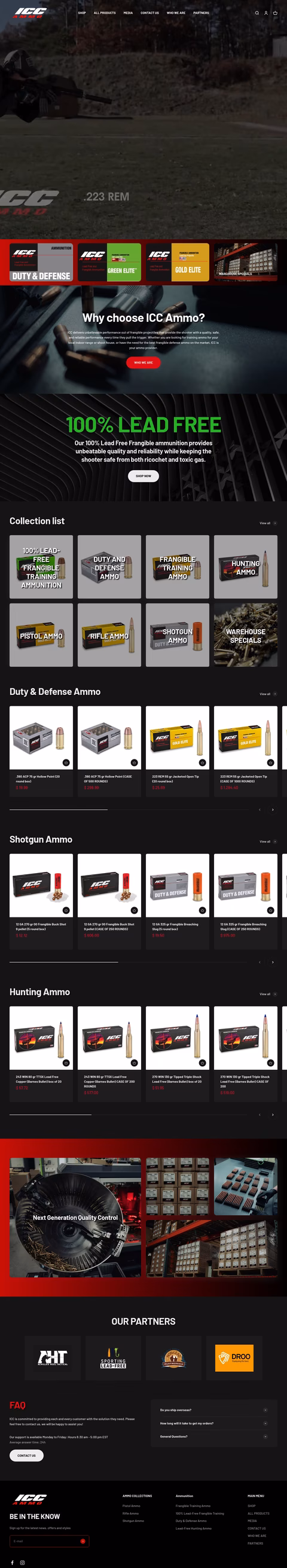 International-Cartridge-Corporation Homepage 1440px