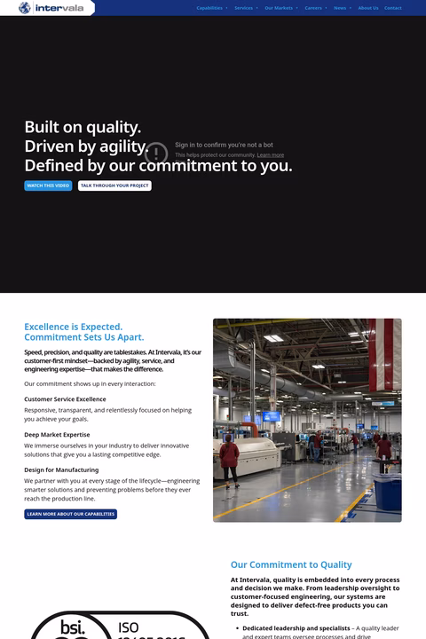 Intervala Homepage 1440px