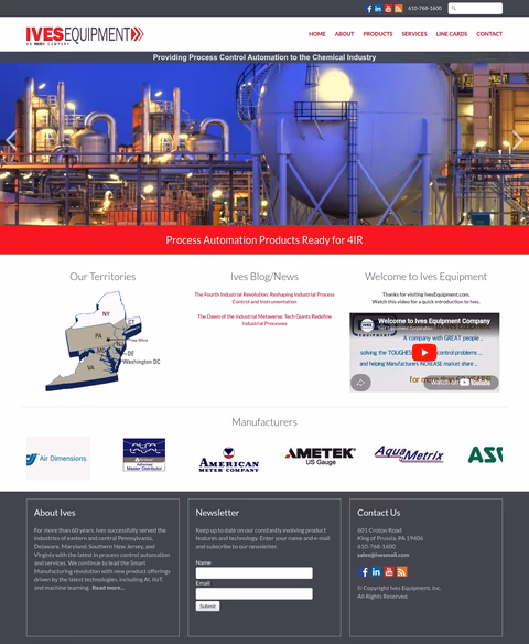 Ives-Equipment Homepage 1440px