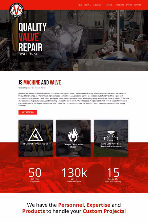 J-S-Machine-Valve Homepage 1440px