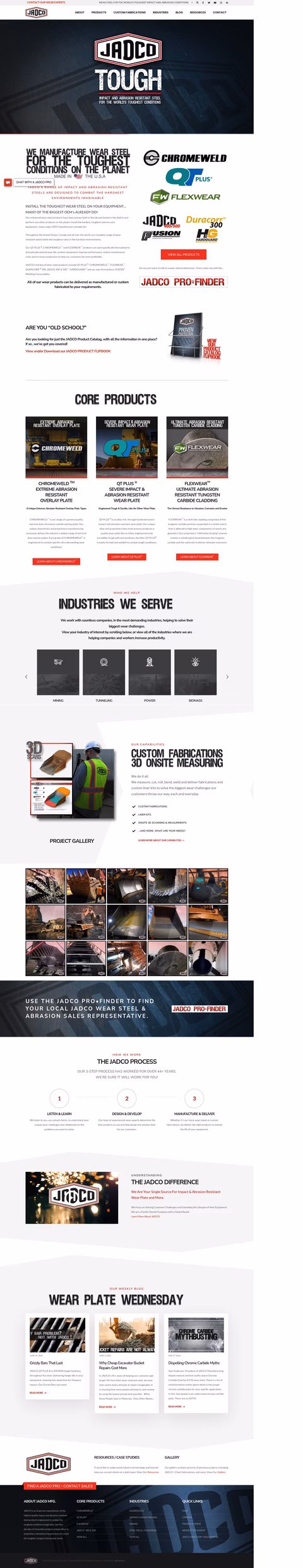 Jadco-Manufacturing Homepage 1440px