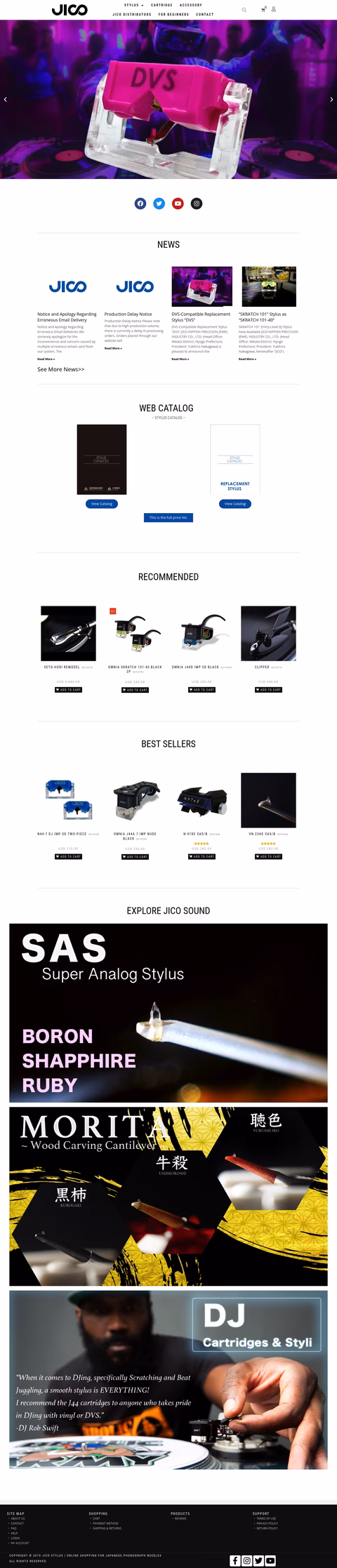 Jico Homepage 1440px