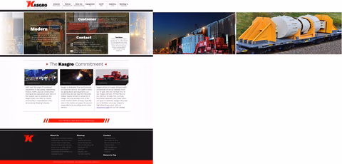Kasgro-Rail-Corporation Homepage 1440px