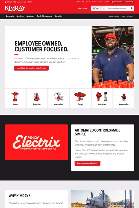 Kimray-Inc Homepage 1440px
