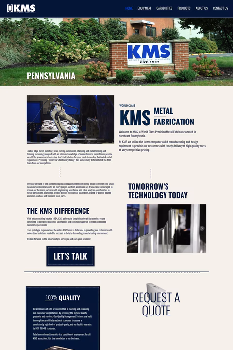 Kms-Metal-Fabrication Homepage 1440px