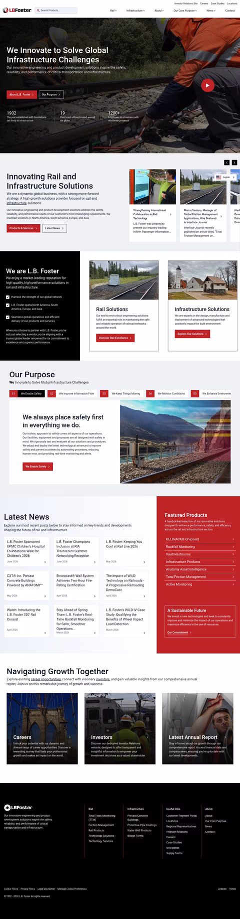 L-B-Foster Homepage 1440px