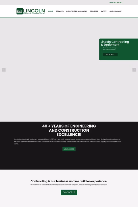 Lincoln-Contracting-Equipment Homepage 1440px