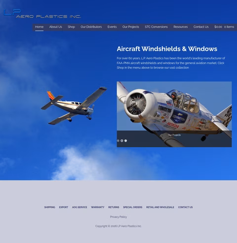 Lp-Aero-Plastics Homepage 1440px