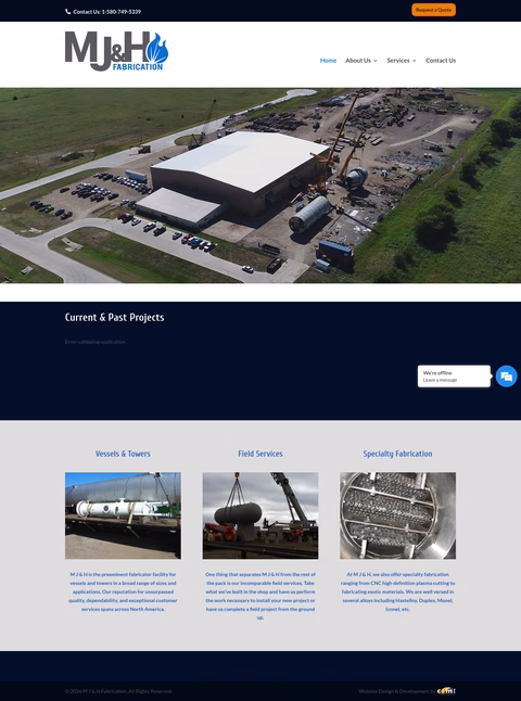 M-J-H-Fabrication Homepage 1440px