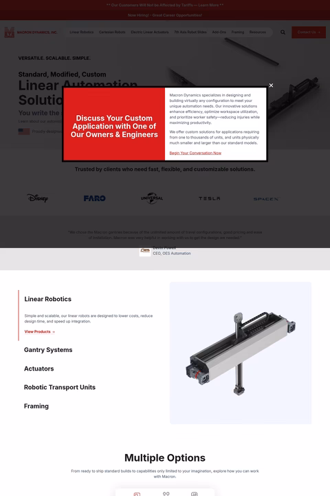 Macron-Dynamics Homepage 1440px