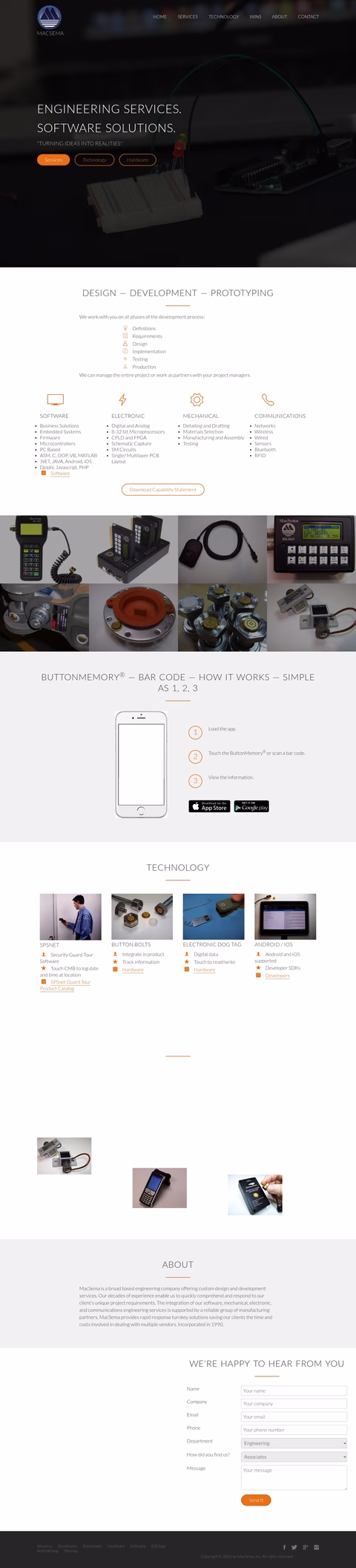 Macsema Homepage 1440px