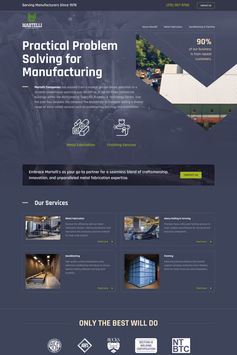 Martelli-Companies Homepage 1440px