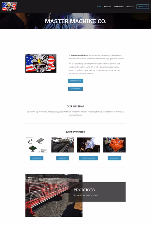 Master-Machine Homepage 1440px