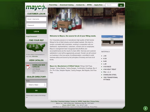 Mayco Homepage 1440px