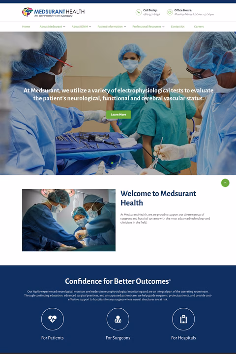 Medsurant-Health Homepage 1440px