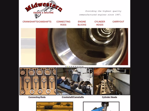 Midwestern-Engine-Machine Homepage 1440px