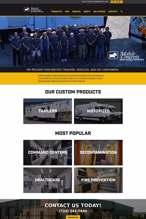 Mobile-Concepts-Specialty-Vehicles Homepage 1440px