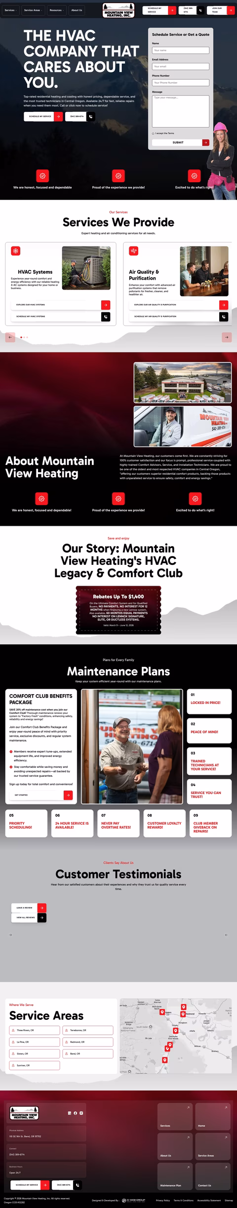 Mountain-View-Heating Homepage 1440px