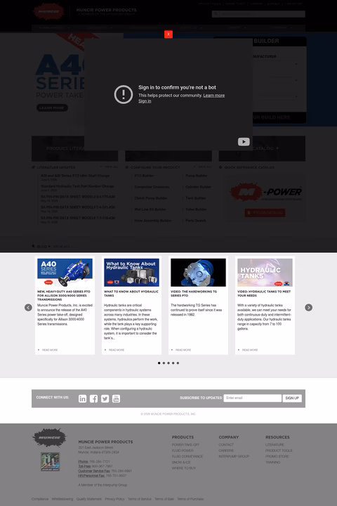 Muncie-Power-Products Homepage 1440px
