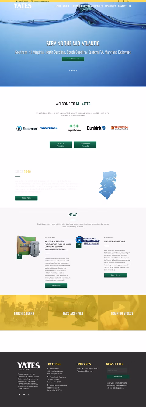 N-H-Yates-Company Homepage 1440px