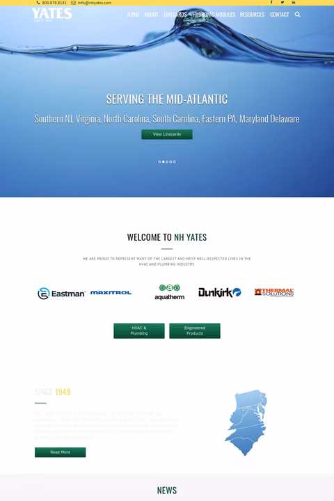 N-H-Yates-Company Homepage 1440px