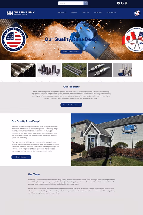 N-N-Drilling-Supply Homepage 1440px