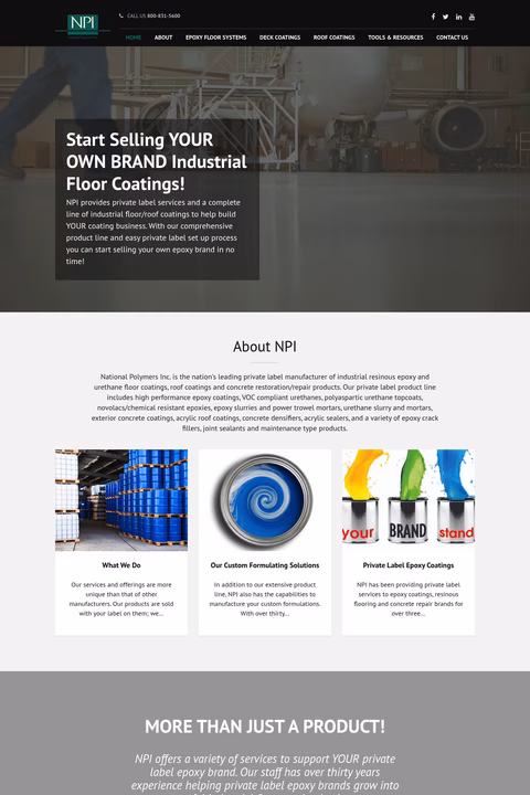 National-Polymers-Inc Homepage 1440px