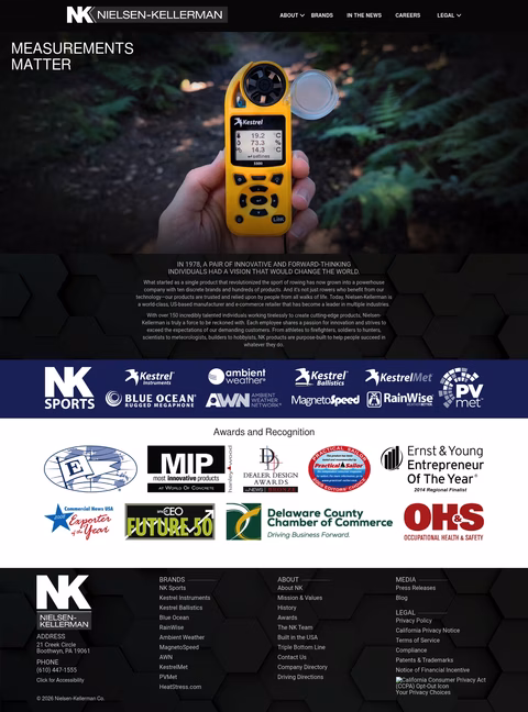 Nielsen-Kellerman Homepage 1440px