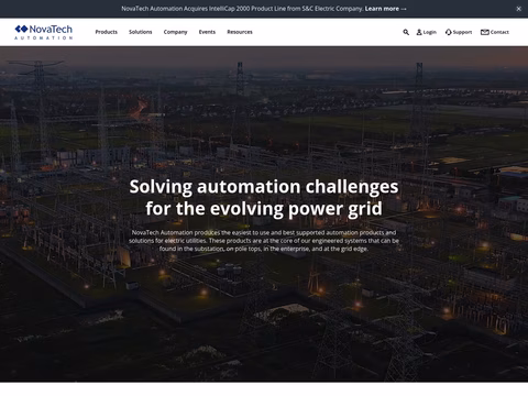 Novatech-Automation Homepage 1440px