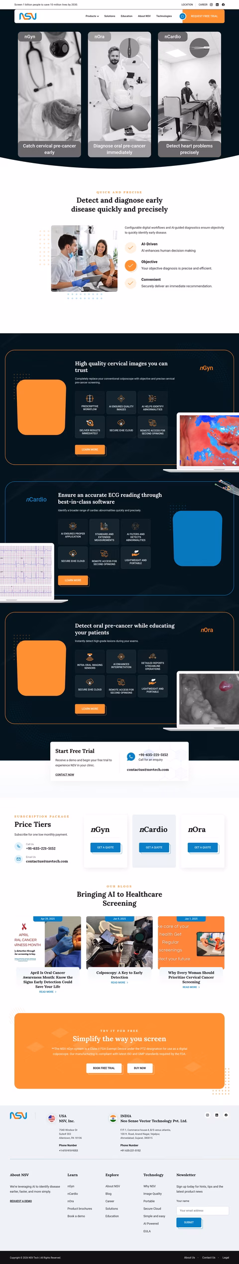 Nsv-Tech Homepage 1440px