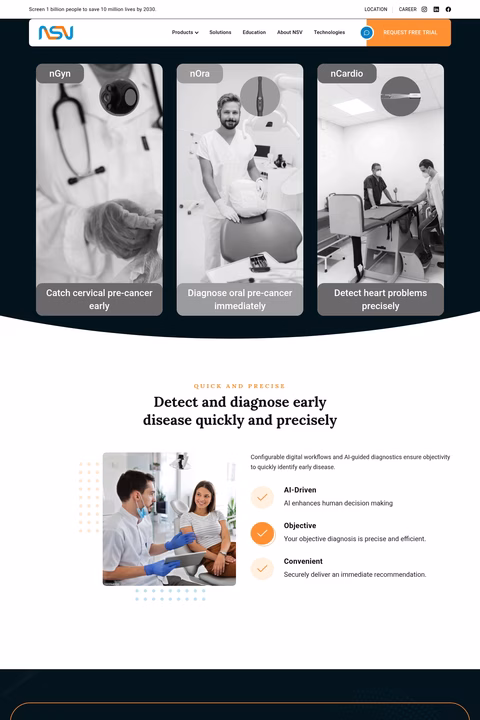 Nsv-Tech Homepage 1440px