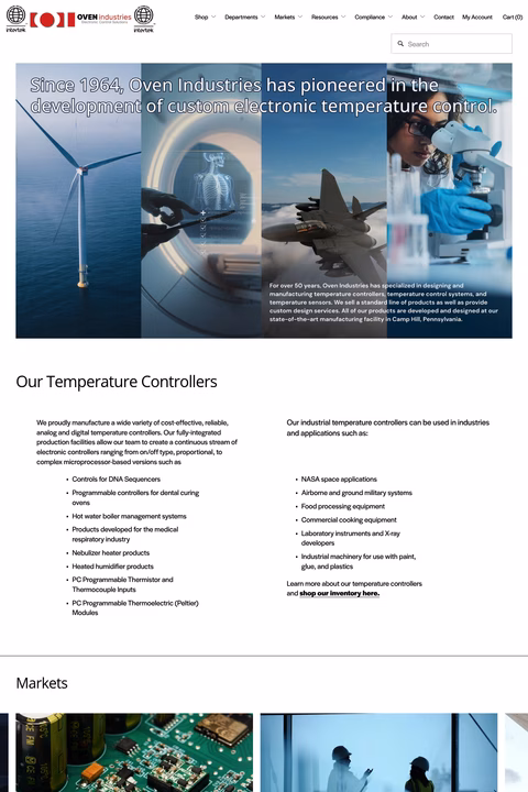 Oven-Industries Homepage 1440px