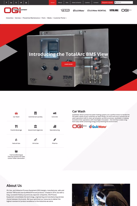 Ogi-Process-Equipment Homepage 1440px