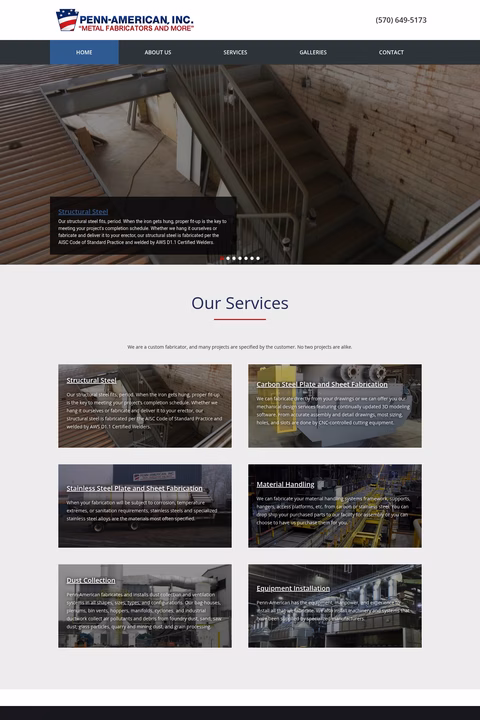 Penn-American-Inc Homepage 1440px
