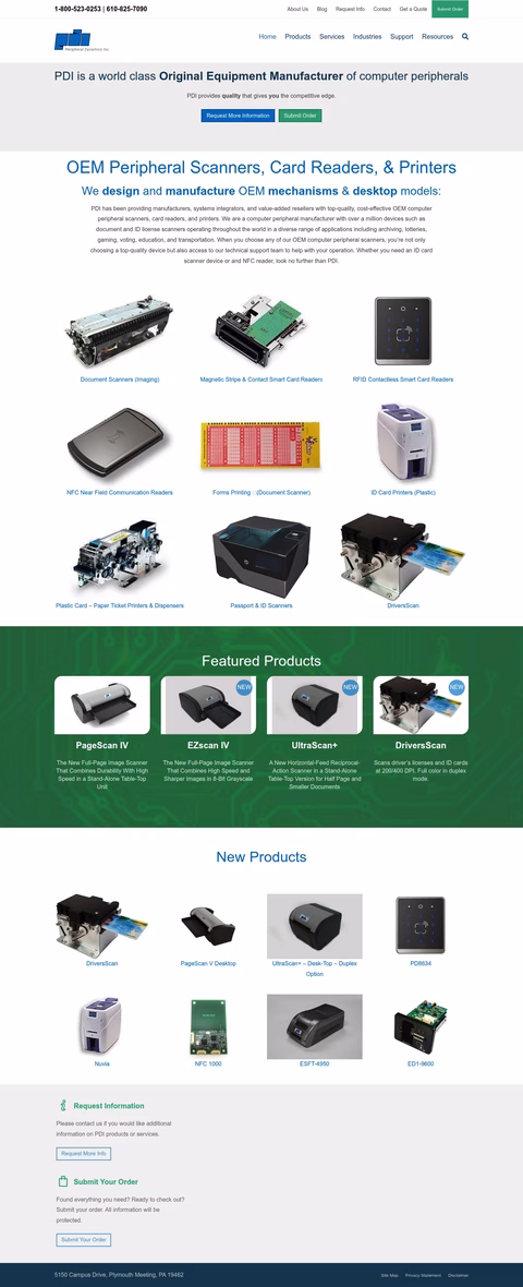 Peripheral-Dynamics-Inc Homepage 1440px