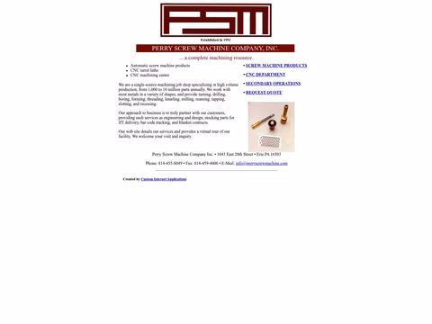 Perry-Screw-Machine Homepage 1440px