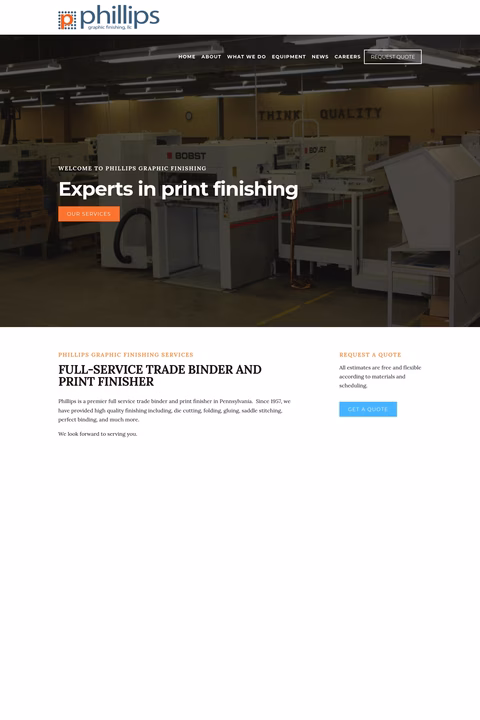 Phillips-Graphic-Finishing Homepage 1440px