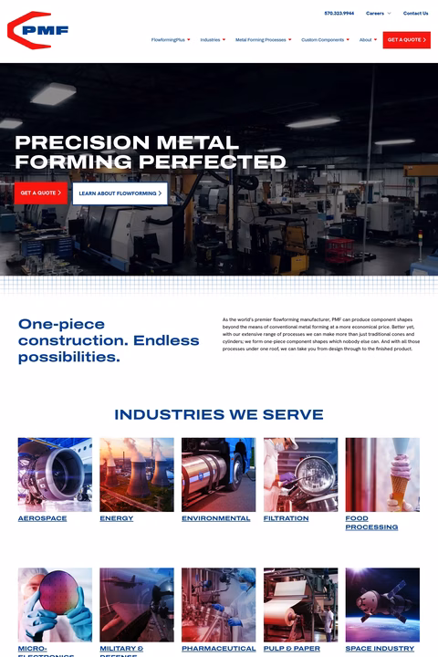 Pmf-Industries Homepage 1440px