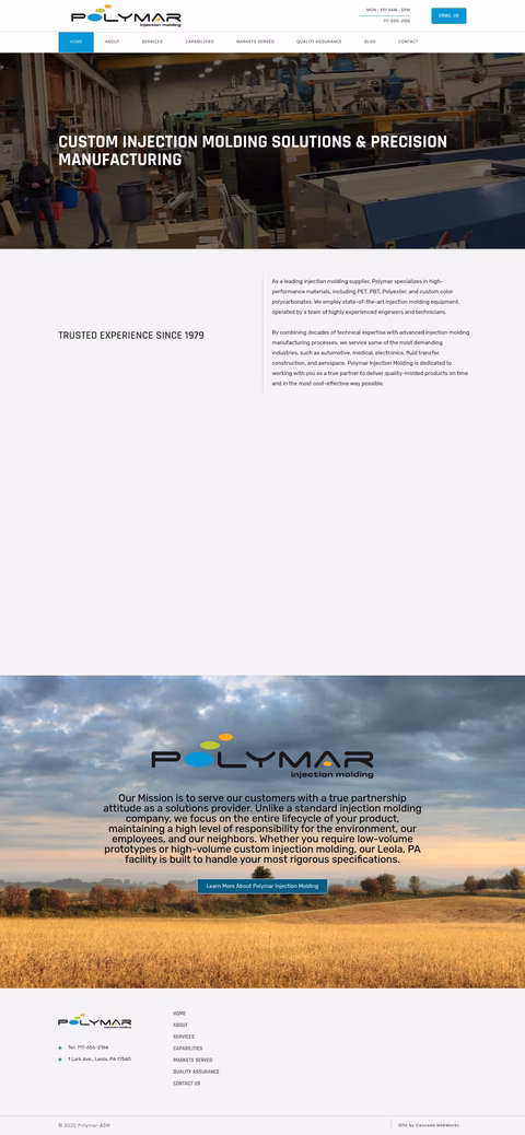 Polymar-Injection-Molding Homepage 1440px