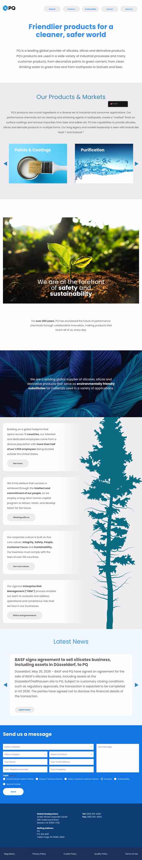 Pq-Corporation Homepage 1440px