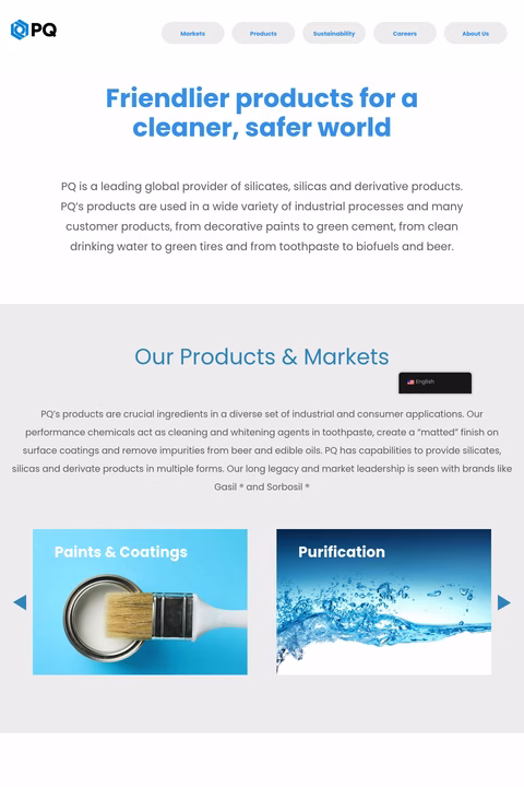 Pq-Corporation Homepage 1440px