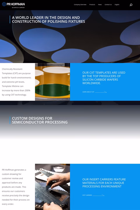 Pr-Hoffman-Machine-Products Homepage 1440px