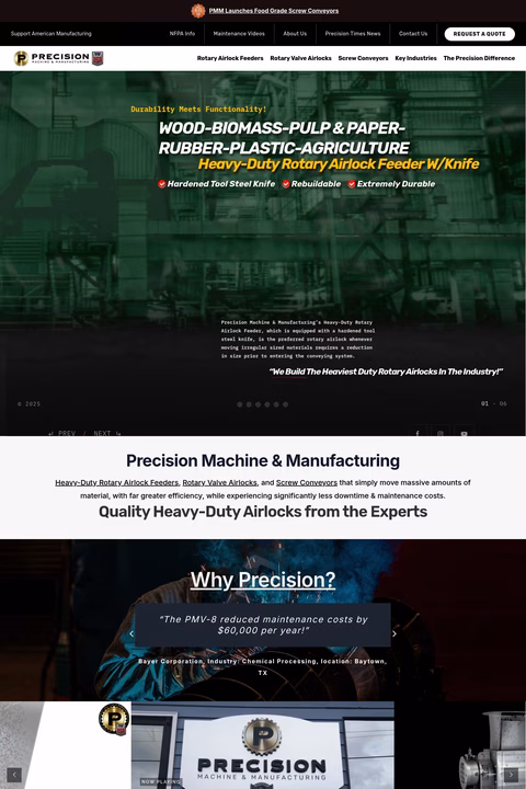 Precision-Machine-Manufacturing-2 Homepage 1440px