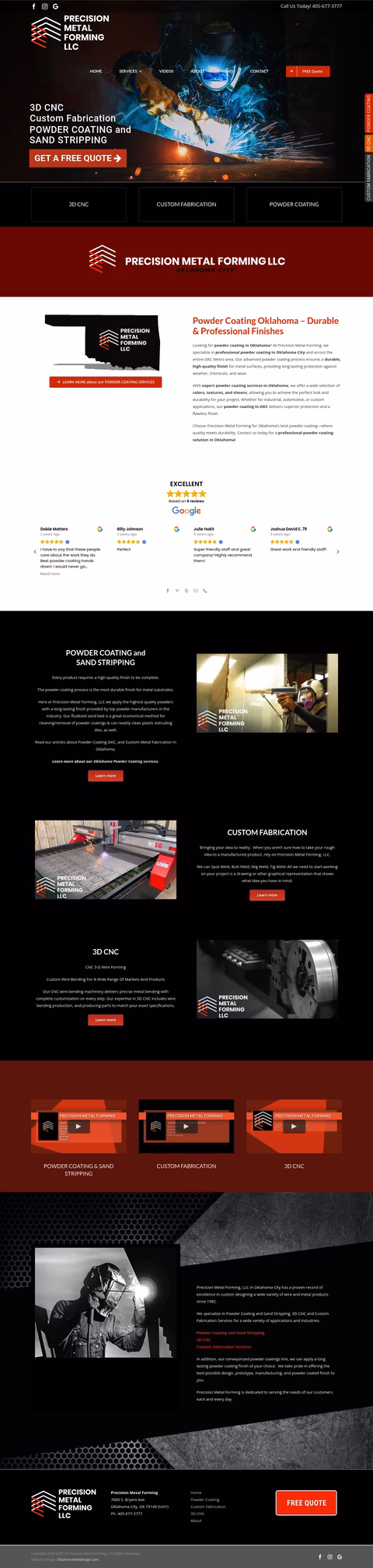 Precision-Metal-Forming Homepage 1440px