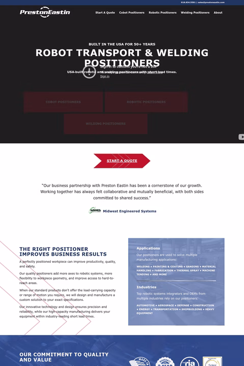 Preston-Eastin Homepage 1440px